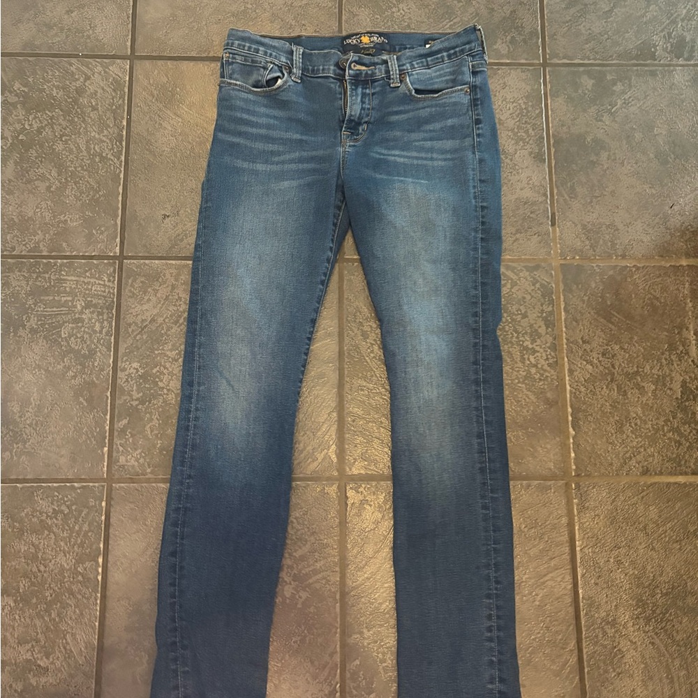 Lucky Brand Straight Leg Blue Jeans